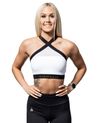 Empire Mesh Sports Bra White Ryderwear