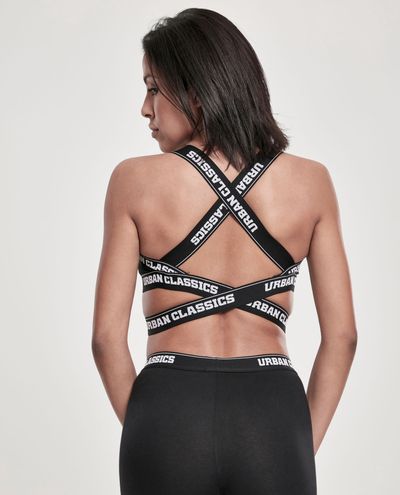 Cross Logo Bra Urban Classics Cross Logo Bra Urban Classics