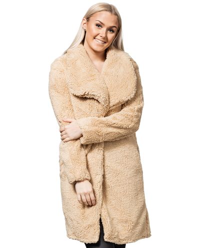 Soft Sherpa Coat Sand Urban Classics