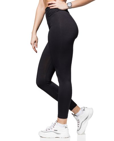 Waist Detailed Black Legging Jenine