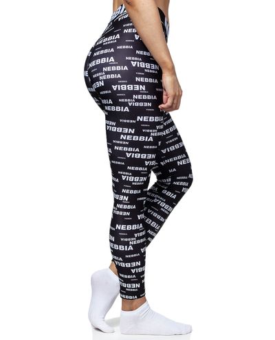 Sequal Black Logo Tights NEBBIA
