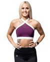 Empire Mesh Sports Bra Purple Ryderwear