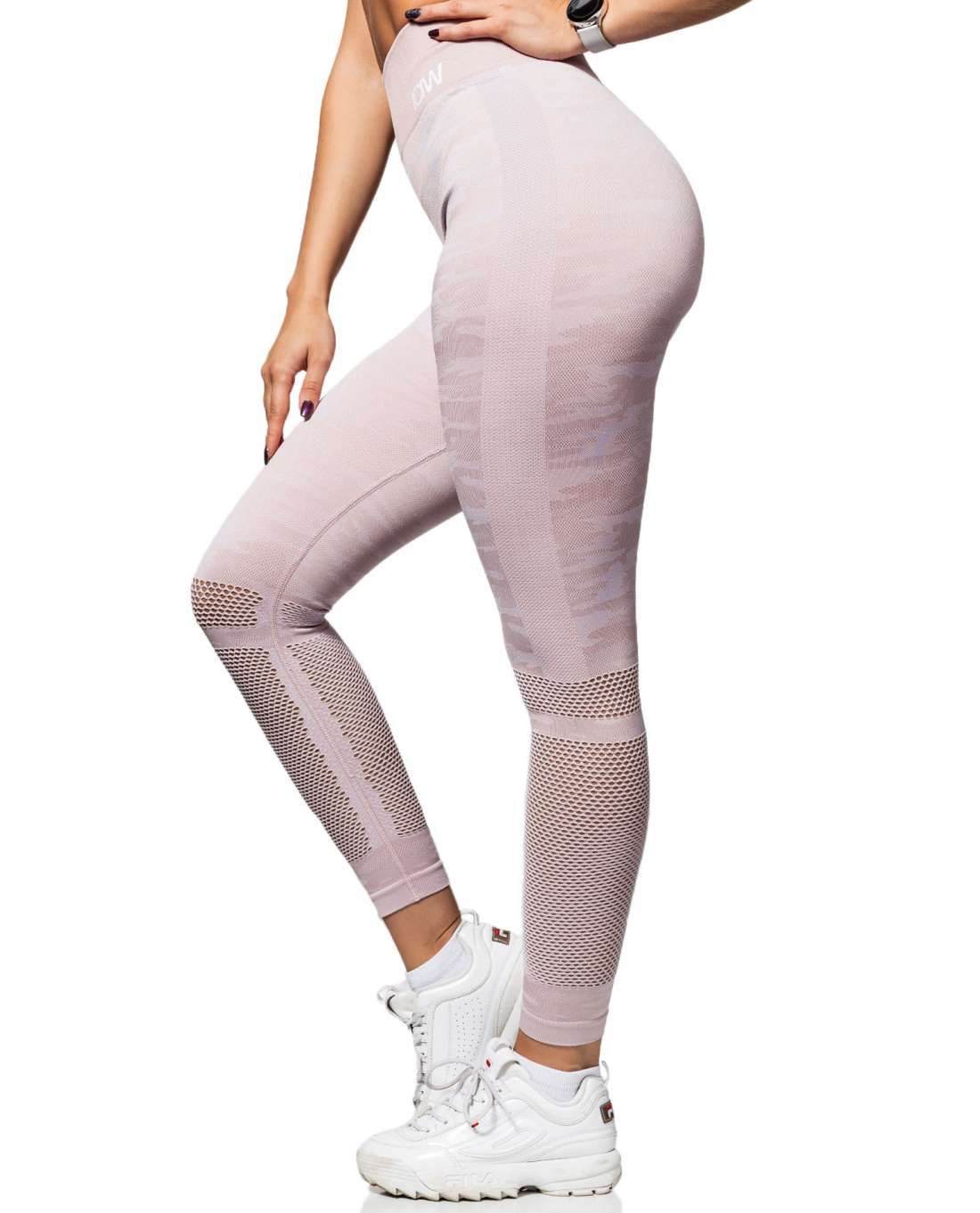 Seamless Tights Camo Dusty Pink ICIW
