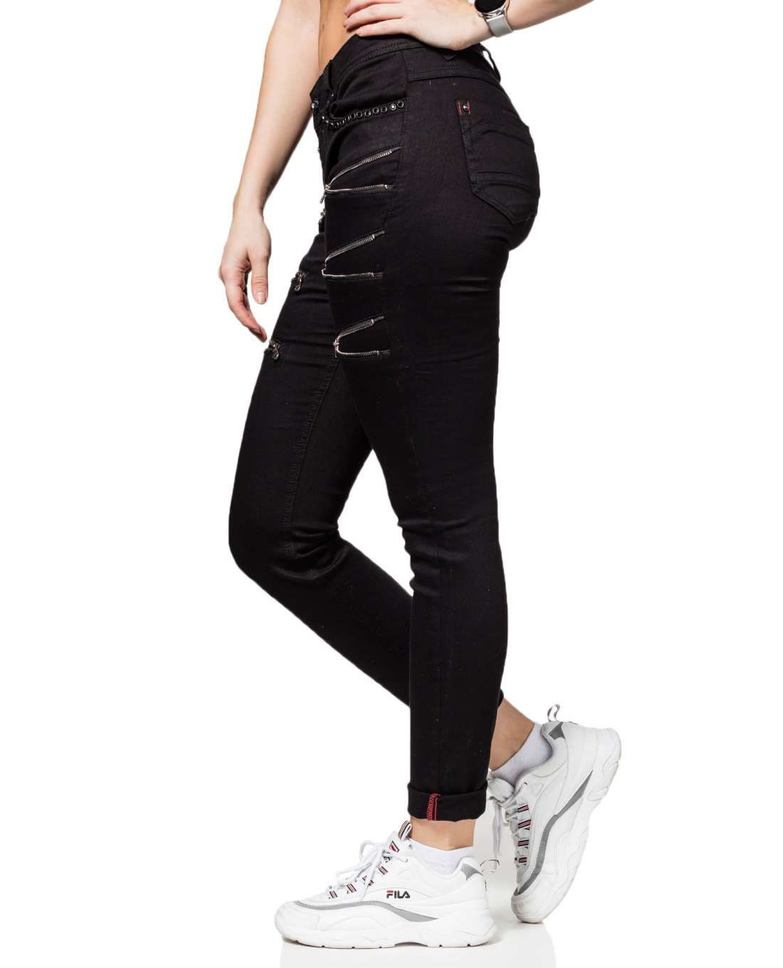 Zipper Jeans Black L32 Cipo & Baxx